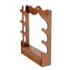 VEVOR Gun Rack, Wood Gun Rack Wall Mount, Gun Display Rack holds 4 Rifles, Shotguns
