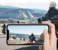 Smart Bluetooth motorcycle helmet. (1920x1080P motion camera (front / back), 64GB (16h) loop video, BT5.2+BLE4.2 Bluetooth, 2x0.5W voice control