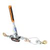 VEVOR Come Along Winch, 5 Ton (11,023 lbs) Pulling Capacity, 11.5 ft Steel Cable, 3 Hooks, Heavy Duty Ratchet Power Puller Tool with Dual Gears