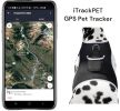 Rechargeable Pocket GPS GSM Tracking Collars for Hunting Dogs Realtime Size:S