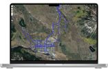 Portable Surveillance System GPS Pet Tracking Collars for Hunting Dogs Size:S