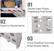 2 PC 7.5' Folding Pickup Truck Aluminum Ramps, 1500 LBS Powersports Loading Ramps, Ramp for Trucks, Lightweight Portable