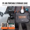 VEVOR Mechanics Tool Set and Socket Set, 1/4" and 3/8" Drive Deep and Standard Sockets, 145 Pcs SAE and Metric Mechanic Tool Kit with Bits