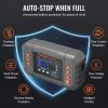 VEVOR Smart Battery Charger, 20-Amp, Lithium LiFePO4 Lead-Acid (AGM / Gel / SLA) Car Battery Charger with LCD Display