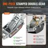 VEVOR Come Along Winch, 5 Ton (11,023 lbs) Pulling Capacity, 11.5 ft Steel Cable, 3 Hooks, Heavy Duty Ratchet Power Puller Tool with Dual Gears